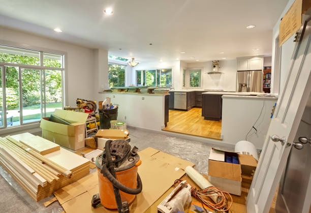 Professional Cabinet Refacing technician working in Mora, MN